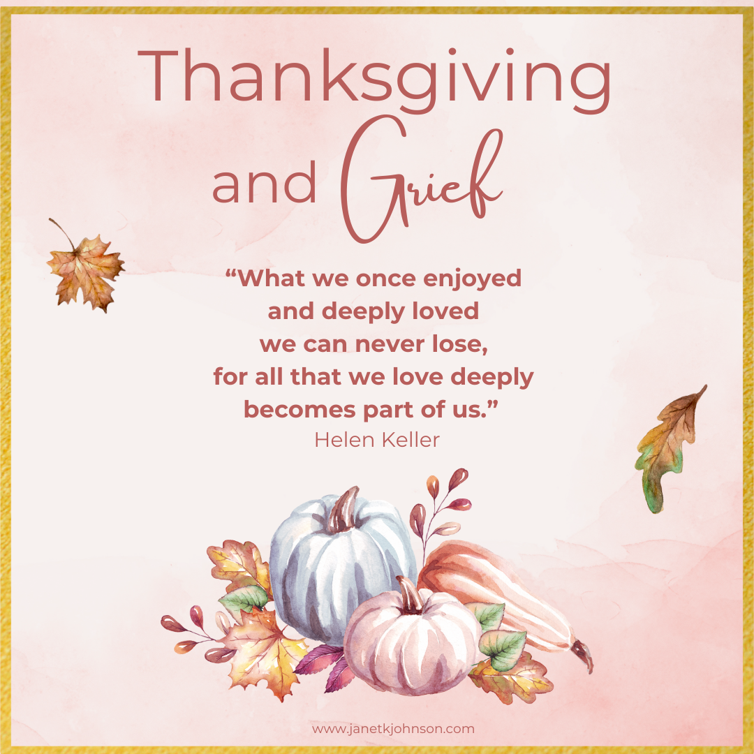 thanksgiving and grief